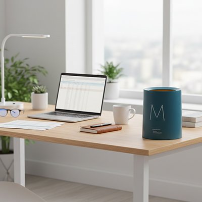 Poubelle de bureau 